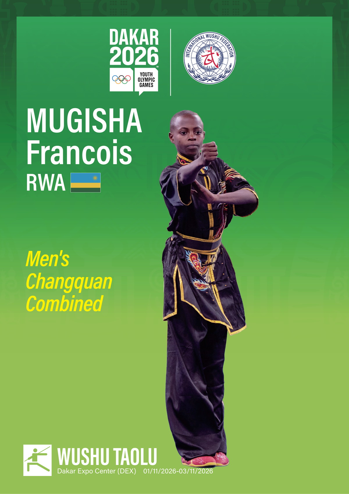 MUGISHA Francois - Rwanda