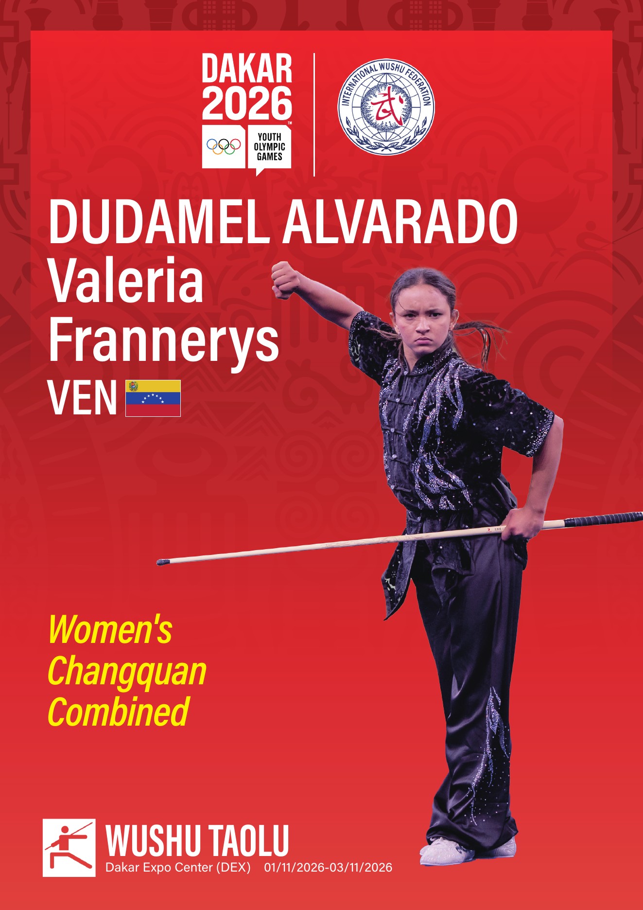 DUDAMEL ALVARADO Valeria Frannerys - Venezuela